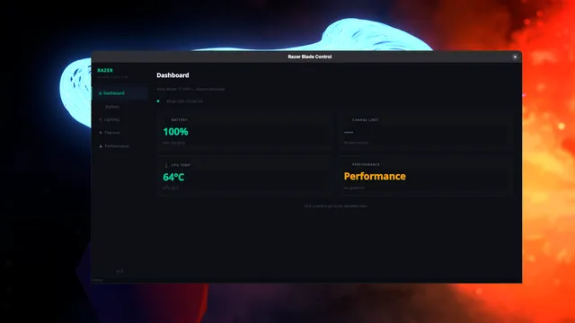 Razer Blade Control